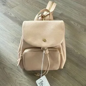 Jimmy Choo Suki Grainy Leather Backpack Jimmy Choo Suki Powder Pink Pebble Leather Backpack | DBLTKE  main image 2